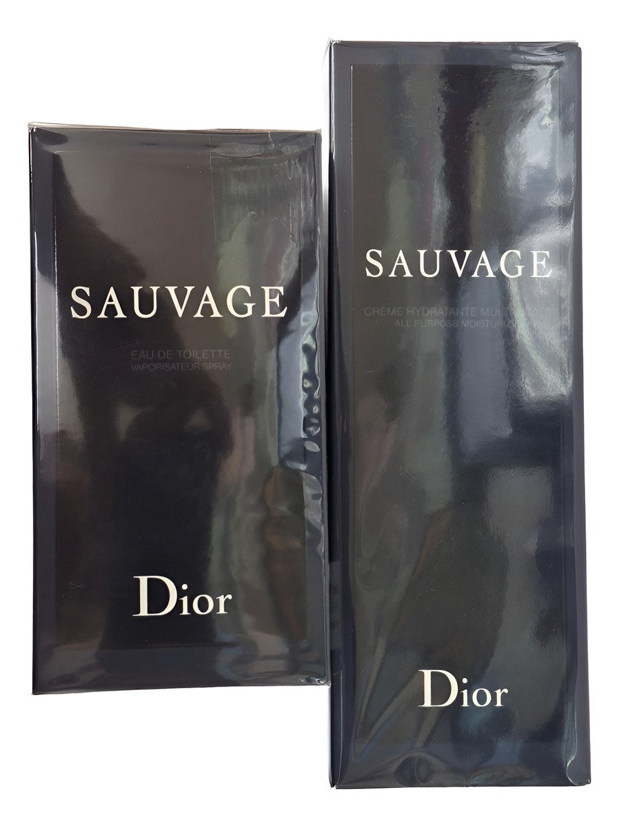 Dior Sauvage Edt Hombre Original X 100ml + Crema X 100ml - Imagen 3
