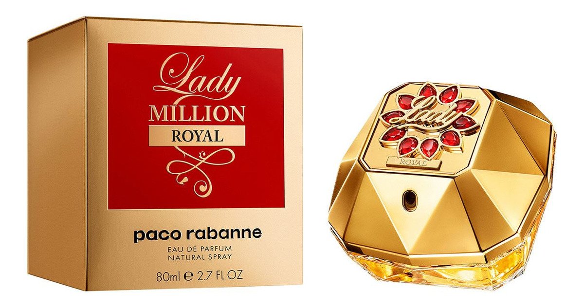 Perfume Mujer Rabanne Lady Million Royal Edp 80 Ml