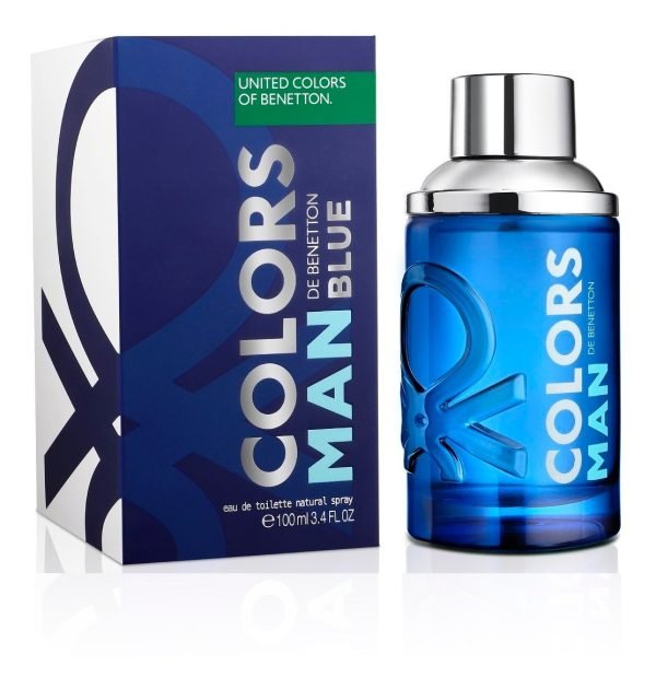 Perfume Hombre Colors Man Blue Edt 100 Ml Benetton - Imagen 2