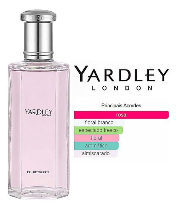 Eau De Toilette English Rose, 125 Ml, Perfume Yardley Para Mujer - Imagen 3