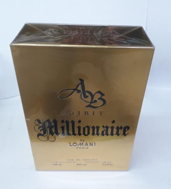 Perfume Hombre Spirit Millonaire Lomani 100ml Lata Colección - Imagen 4