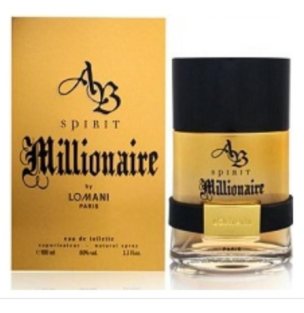Perfume Hombre Spirit Millonaire Lomani 100ml Lata Colección - Imagen 2