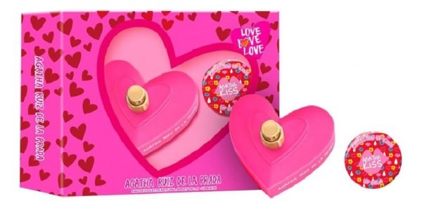 Set Agatha Love Love Love 2pzs 80ml Edt Spray/ Lip Balm 15g Género Mujer - Imagen 4