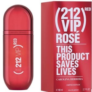 212 Vip Red Rose Carolina Herrera 80ml Perfumesfreeshop