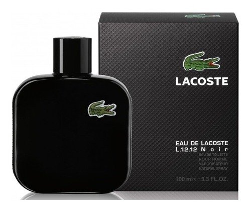 Lacoste L.12.12 Noir Intense Edt 100 Ml Hombre
