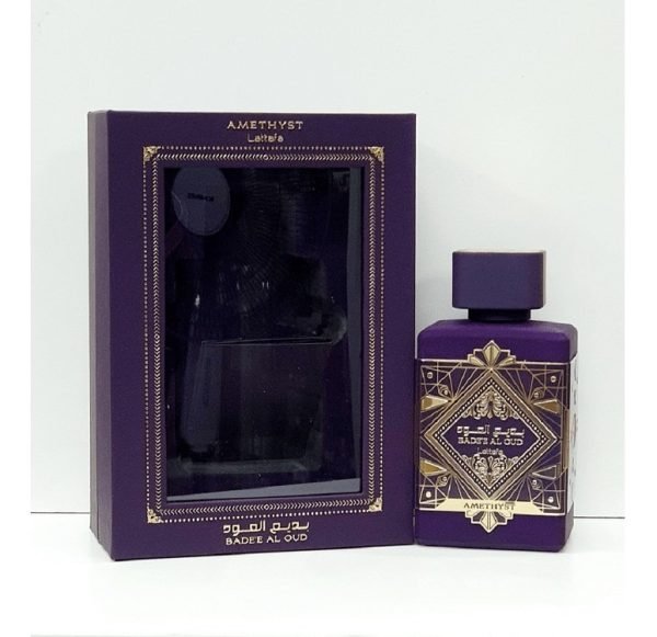 Perfume Lattafa Bade'e Al Oud Amethyst 100ml - Imagen 4