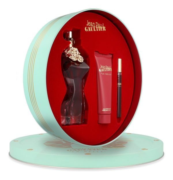 Set Jean Paul Gaultier La Belle 3pzs Edp/body Lotion/ Edp - Imagen 2