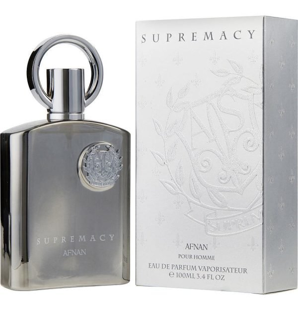 Perfume Supremacy Silver De Afnan 100 Ml Parfum Para Hombre