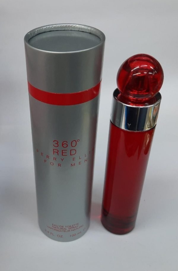 Perfume Perry Ellis 360 Red For Men Edt 100 Ml Para Hombre - Imagen 4