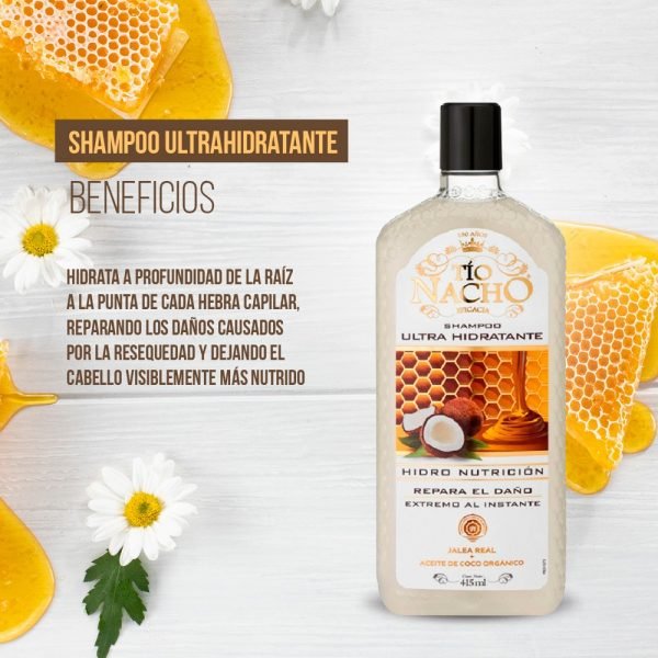 Shampoo Tío Nacho Ultrahidratante X 415 Ml - Imagen 4