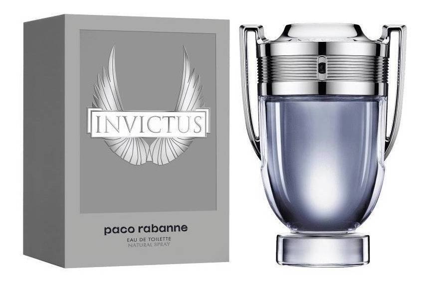 Perfume Rabanne Invictus Eau De Toilette 50 Ml Masculino Tradicional Edt 50ml Para Hombre - Imagen 2