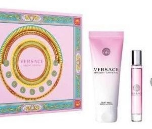 Versace Bright Chrystal Edt 90 Ml+ Loción 150 Ml+perf 10 Ml