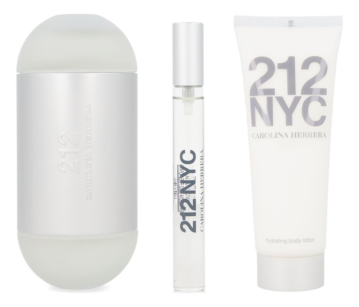 Kit Perfume De Mujer Carolina Herrera 212 Edt 100 Ml