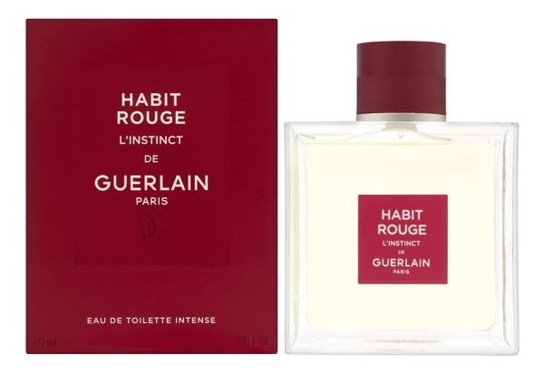 Perfume Intenso Guerlain Habit Rouge L'instinct Edt, 100 Ml