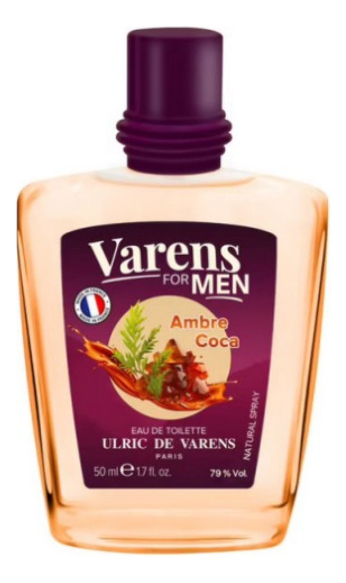 Ulric Varens For Men Ambre Coca 100ml Perfumesfreeshop! Volumen De La Unidad 100 Fl Oz