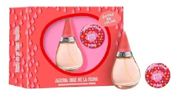 Cofre Gotas De Color Edt 80 Ml + Balsamo Labial Agatha Ruiz