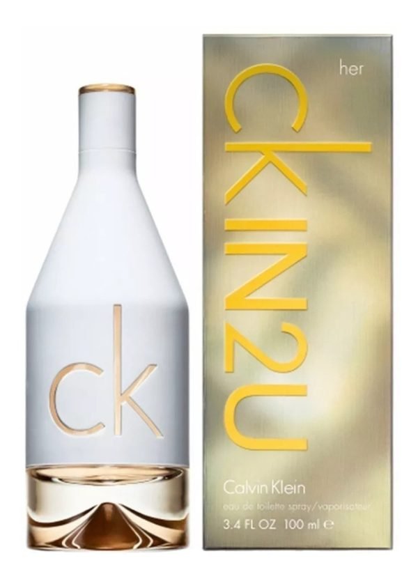 Eau De Toilette Calvin Klein Ck In2u 100ml Para Mujer - Imagen 2
