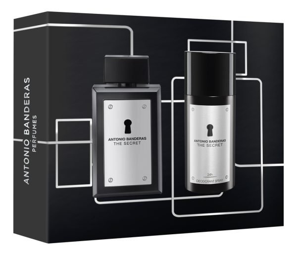 Perfume Hombre Banderas The Secret Edt 100ml Con Deo Set 2