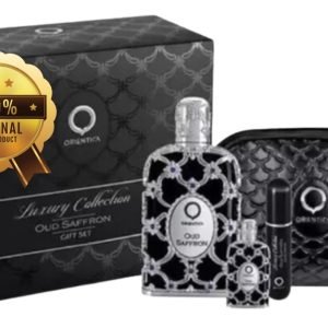 Set Orientica Luxury Collection Oud Saffron Edp 80ml