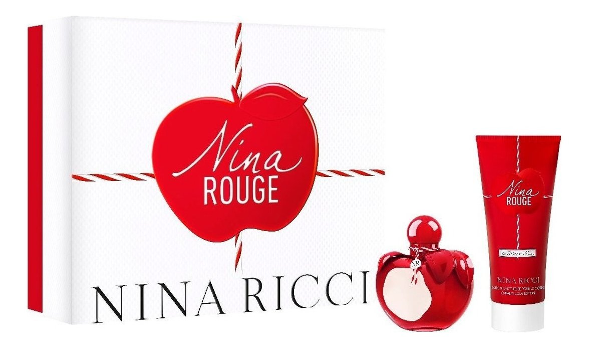 Set Nina Ricci Nina Rouge Edt 80ml - Imagen 2