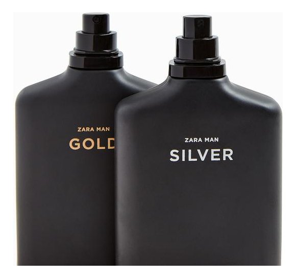 Perfume Hombre Zara Gold + Silver Eau De Toilette 100 Ml Amaderado - Imagen 2
