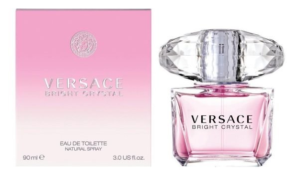 Perfume Versace Bright Crystal 90 Ml Eau De Toilette Para Mujer