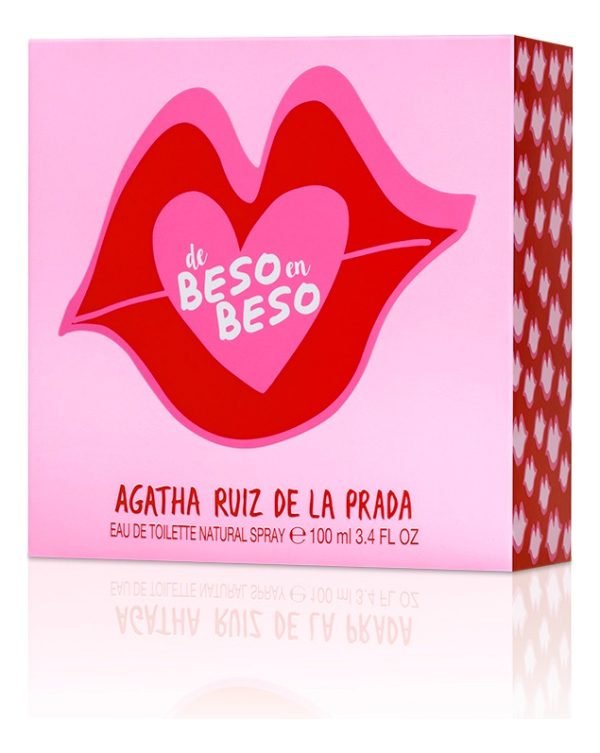 Perfume De Beso En Beso Agatha Ruiz La Prada Edt 100ml - Imagen 3
