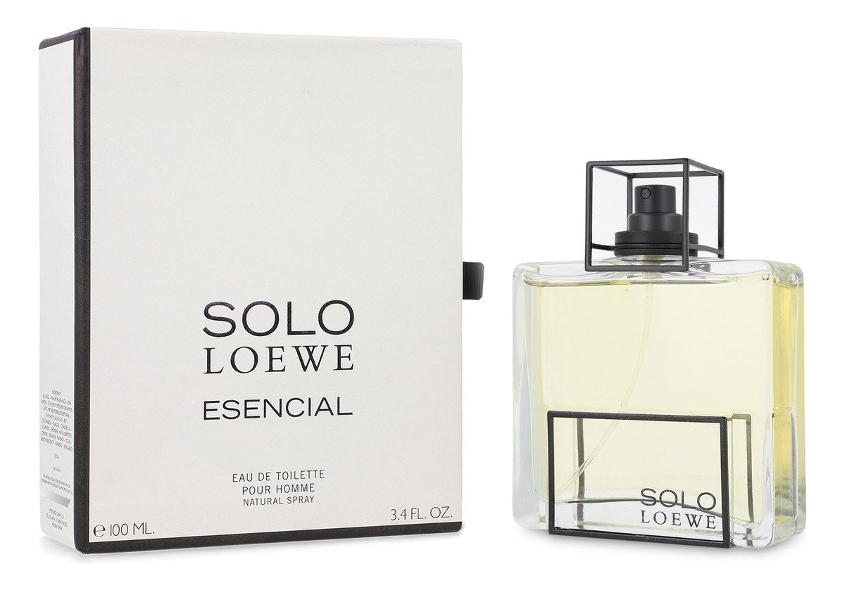 Eau De Toilette Spray Loewe Solo Esencial 100 Ml Hombre