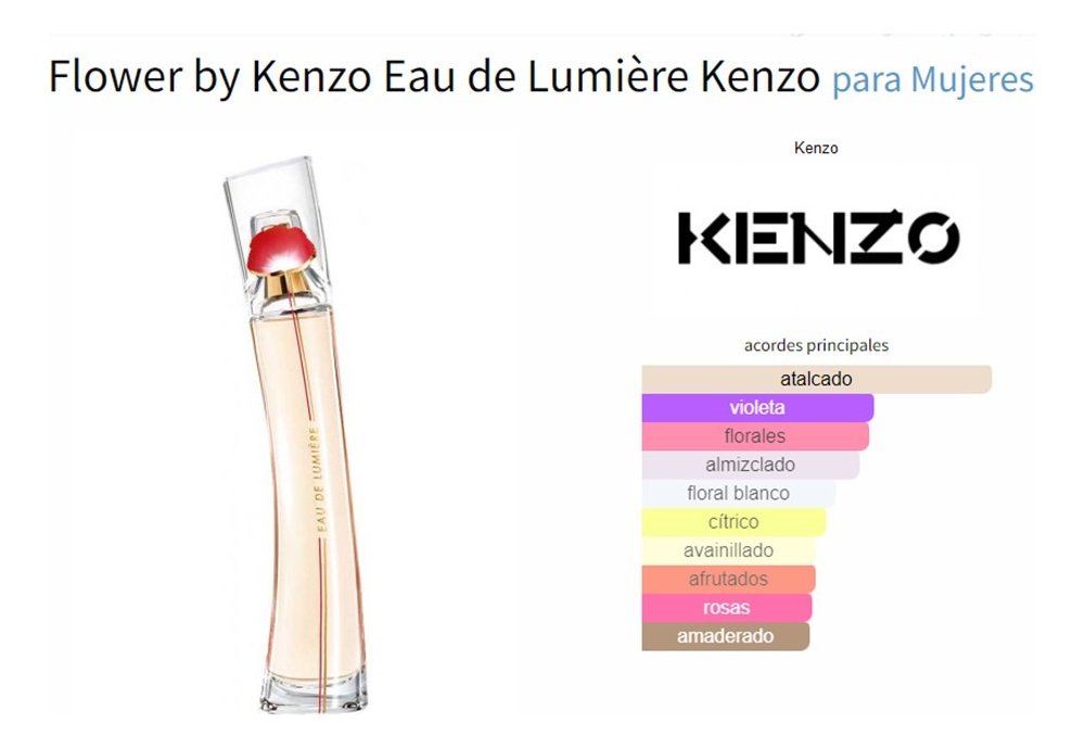 Kenzo Flower Eau De Lumiere Edt 50ml Volumen De La Unidad 50 Ml - Imagen 4