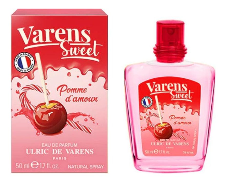 Perfume Sweet Pomme D'amour De Varens, 50 Ml, Volumen Unitario Adipec Seal, 50 Onzas Líquidas