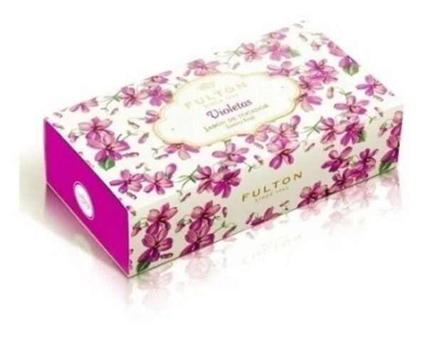 Fulton Luxury Jabon De Tocador Violetas 2 Unidades 100g