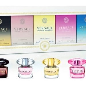 Versace, Tres Minitallas Edt, 5 Ml, Selección Cristal,franci
