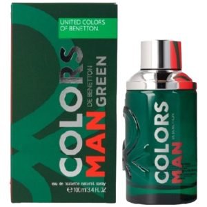 Benetton Colors Man Green Edt 100ml Hombre Original