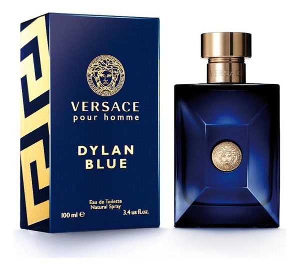 Perfume Versace Dylan Blue Edt 100 ml Para Hombre - Imagen 2