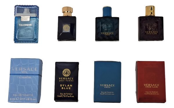 Versace Miniaturas Hombre Original 4 X 5ml