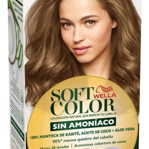 Tintura Wella Soft Color Tinte De Cabello Tono 70 Rubio Natural Para Cabello