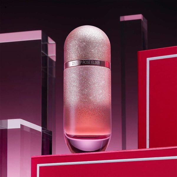 Perfume Mujer Carolina Herrera 212 Vip Rose Elixir Edp 50ml - Imagen 5