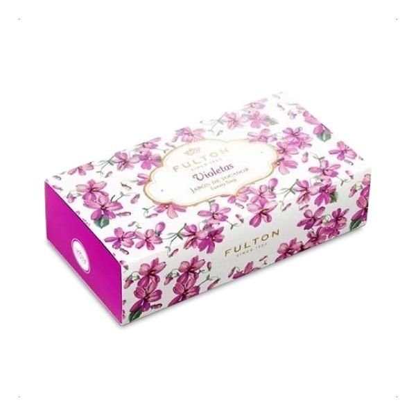 Fulton Luxury Jabon De Tocador Violetas 2 Unidades 100g - Imagen 2