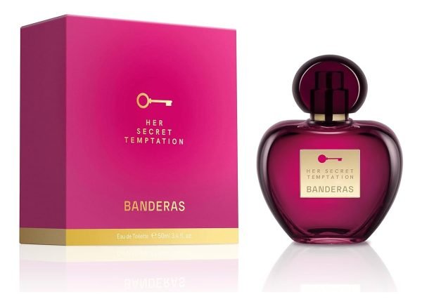 Perfume Banderas Her Secret Temptation Eau De Toilette Natural Spray 80 Ml Para Mujer