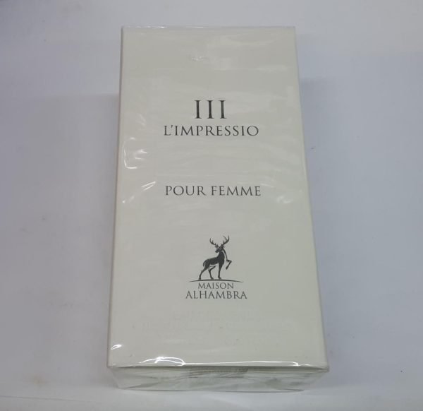 Perfume L'impressio Iii Maison Alhambra Eau De Parfum X100ml - Imagen 2