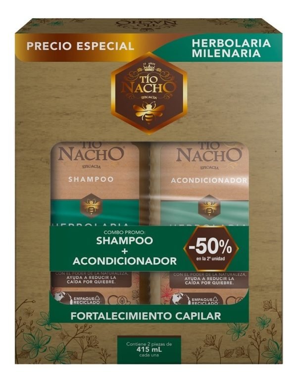 Tio Nacho Herbolaria Milenaria Shampoo + Acondicionador