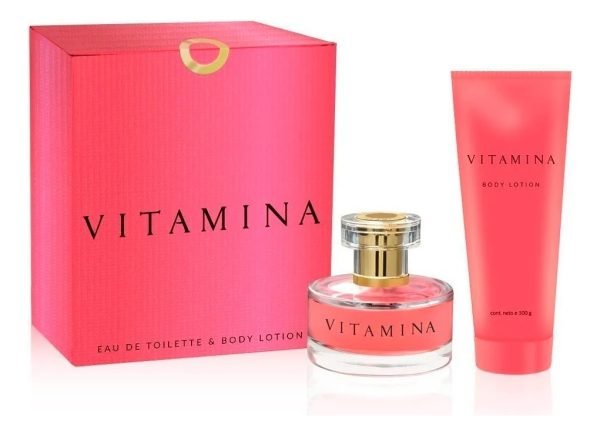 Vitamina Pack Perfume Edt 60ml + Body Lotion 100g - Imagen 2