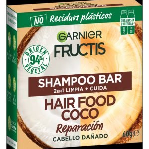 Garnier Fructis Shampoo En Barra Coco 60 Gr Hair Food