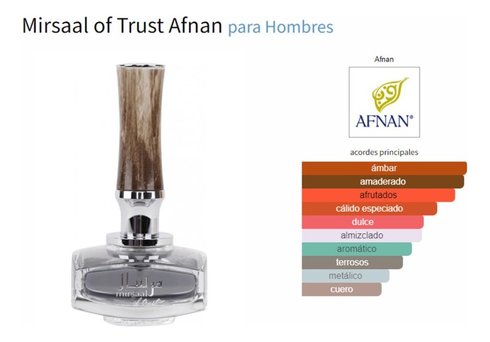 Afnan Mirsaal Of Trust Edp 90ml - Imagen 2