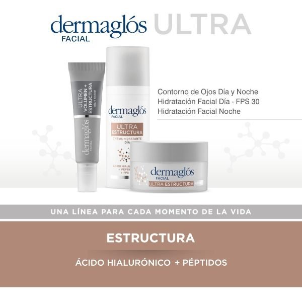Crema Dermaglós Hidratante Día Fps30 Ultra Estructura 50g Tipo De Piel Todo Tipo De Piel - Imagen 6