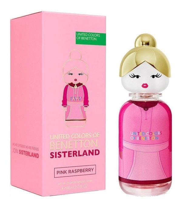 Fragancia Benetton Sisterland Pink Raspberry Eau De Toilette 80 ml Para Mujer - Imagen 2