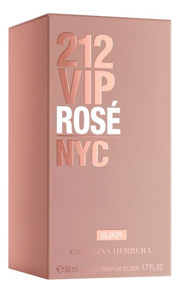 Perfume Mujer Carolina Herrera 212 Vip Rose Elixir Edp 50ml - Imagen 7