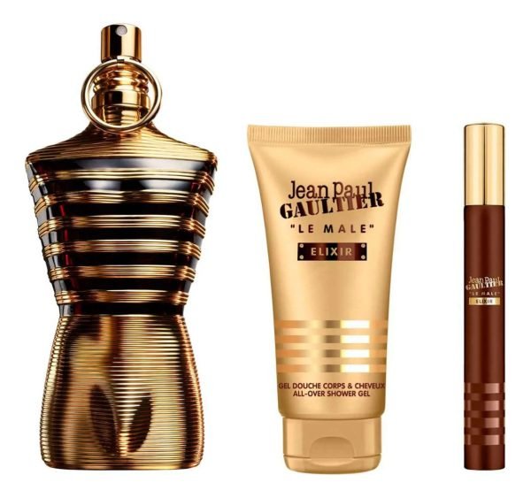 Set Jean Paul Gaultier Le Male Elixir Parfum 125ml Premium Volumen De La Unidad 125 Ml