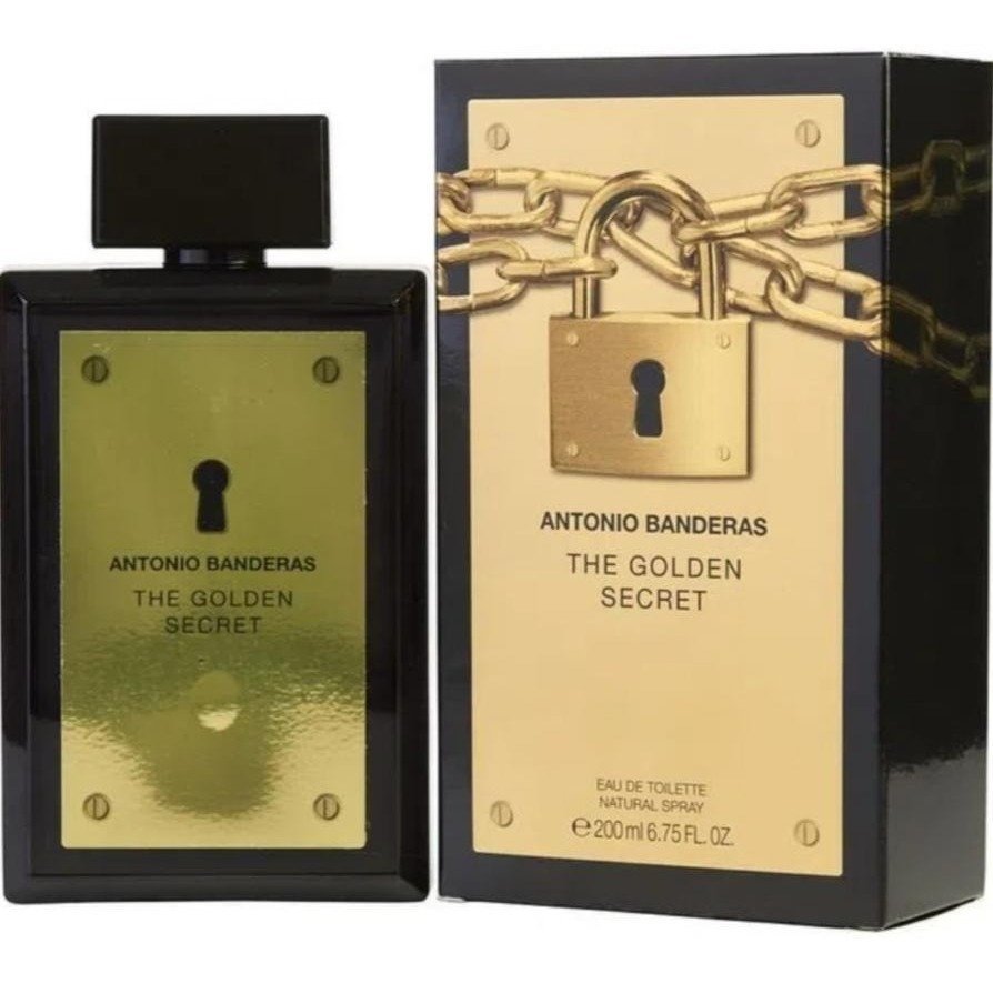 Perfume Banderas The Golden Secret Edt 200 Ml Para Hombre - Imagen 4