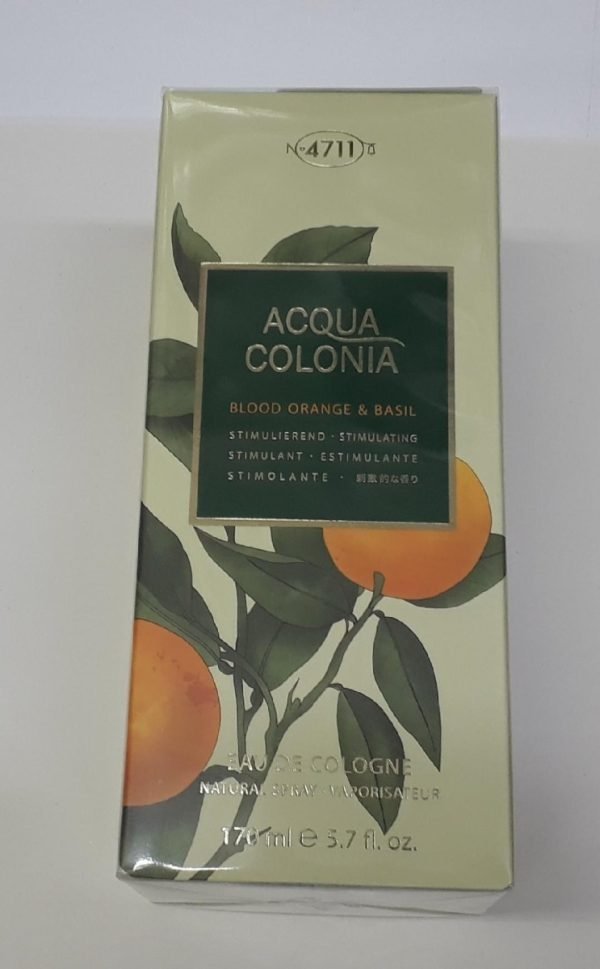 Acqua Colonia Blood Orange & Basil Eau De Cologne 170ml - Imagen 7